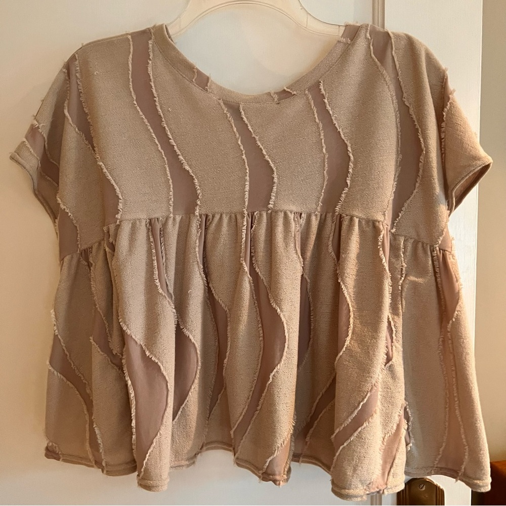 FP BEACH Drawstring Cropped Top - Picture 2 of 6